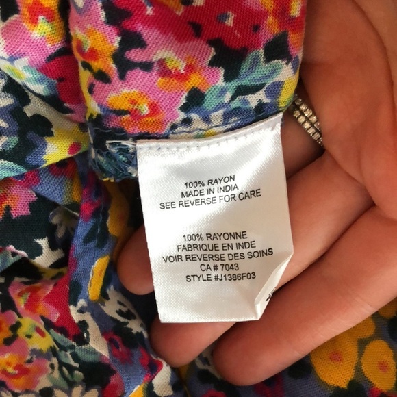 Patrons of Peace floral pattern mini dress. Size XS. - Picture 7 of 10